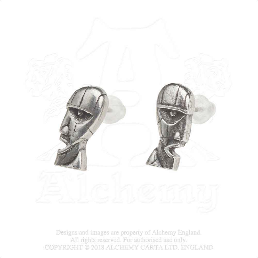 Alchemy Pink Floyd - Division Bell Ohrstecker - Silberfarben